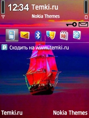 Алые паруса на рассвете для Nokia 6290
