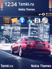 Lexus RC Coupe для Nokia E73 Mode