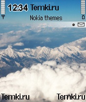 Горы и небо для Nokia 3230
