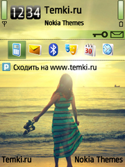 Девушка для Nokia E55