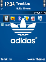 Логотип Адидас для Nokia 5500