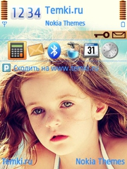 Девочка на море для Nokia 6110 Navigator