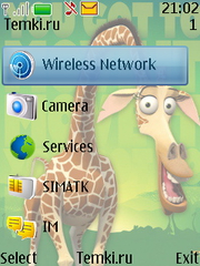 Скриншот №3 для темы жираф Мелман
