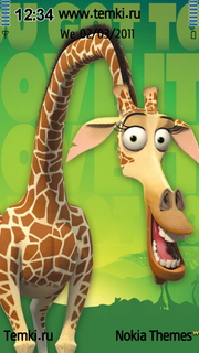 Скриншот №1 для темы жираф Мелман