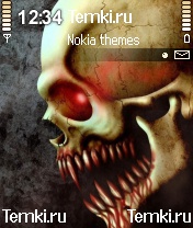 Зубастый череп для Nokia 3230