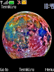 Скриншот №1 для темы Разноцветная луна