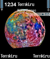 Разноцветная луна для Nokia N72