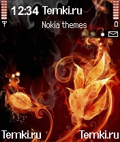 Огненный цветок для Nokia N70