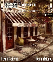 Скриншот №1 для темы Парижское кафе