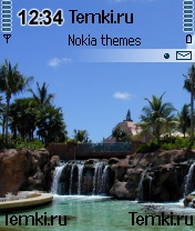 Багамские водопады для Nokia 3230
