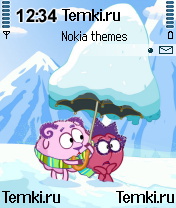 У Смешариков зима для Nokia 6680