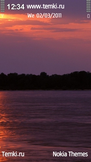 Закат над Миссисипи для Nokia C7 Astound