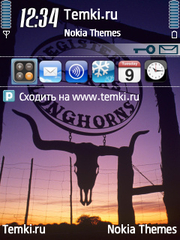 Texas Longhorns для Nokia E73
