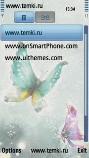 Скриншот №3 для темы Сказочные бабочки