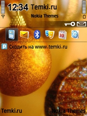 Блестящие шарики для Nokia 6124 Classic