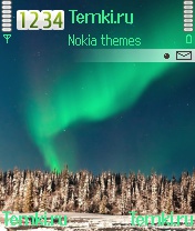 Северное сияние для Nokia N72