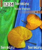 Листья на скамье для Nokia 6630