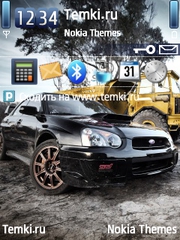 Subaru Impreza WRX STi для Nokia E65