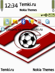 Фк Спартак для Nokia 6700 Slide