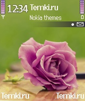 Сиреневый цветок для Nokia 6638