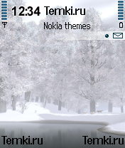 Снег осенью для Nokia 7610