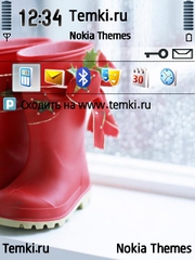 Красные сапожки для Nokia 5630 XpressMusic