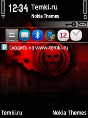 Горящий череп для Nokia N95-3NAM