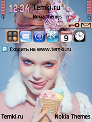 Девушка для Nokia N79