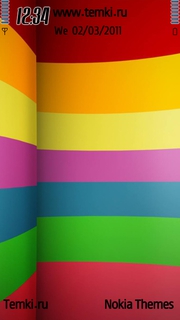 Разноцветный лист для Nokia 5230 Nuron