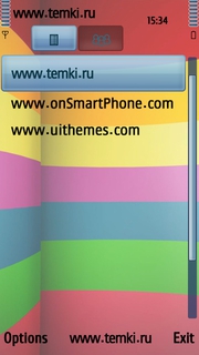 Скриншот №3 для темы Разноцветный лист