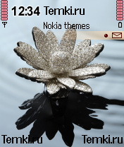 Бриллиантовая лилия для Nokia 6682