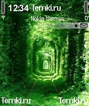 Зеленый тоннель для Nokia 6630