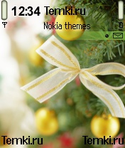 Рождественская ленточка для Nokia 6681
