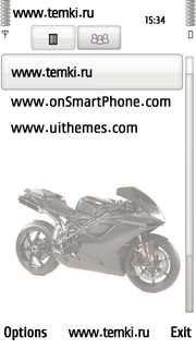 Скриншот №3 для темы Супербайк Ducati
