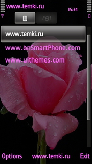 Скриншот №3 для темы Розовая Роза