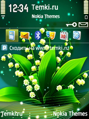 Лилии для Nokia 6760 Slide