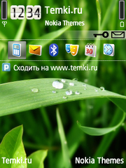 Капли дождя для Nokia E66