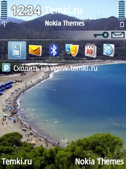 Лазурный берег для Nokia 6790 Slide