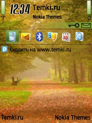 Городская осень для Nokia 6790 Slide