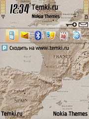 Карта Мира для Nokia E63