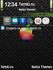 Радужный apple для Nokia E50
