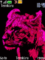 Розовая львица для Nokia 3600 slide