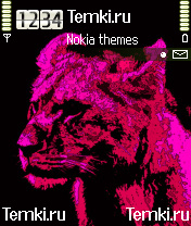 Розовая львица для Nokia 6682