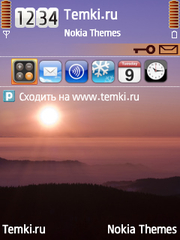 Рассвет в горах для Nokia E65