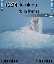 Платье из перьев для Nokia 6680