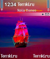 Алые паруса на рассвете для Nokia N72
