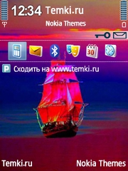 Алые паруса на рассвете для Nokia N82