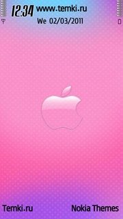 Розовый Эппл