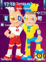 Чемпионат Европы по футболу 2012 для Nokia 6220 classic