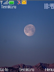 Луна над Альпами для Nokia 6267